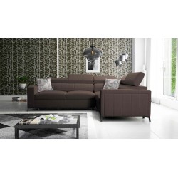 Arco II corner sofa bed - Plecionka, Sawana 26 - An excellent combination of style and comfort