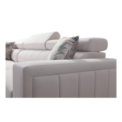 Кутовий диван Arco II з функцією сну - Velvet, Mono 238 + Екошкіра - Відмінне поєднання стилю та комфорту Кутовий диван Arco II з функцією сну - Velvet, Mono 238 + Екошкіра - Відмінне поєднання стилю та комфорту