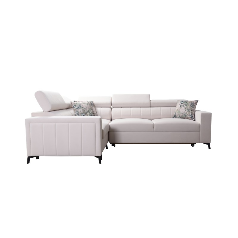 Esquina Arco II con función de cama - Velvet, Mono 241 + Ecoskóra - Una combinación perfecta de estilo y confort Esquina Arco II con función de cama - Velvet, Mono 241 + Ecoskóra - Una combinación perfecta de estilo y confort
