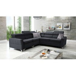 Luxury Corner Sofa Modena IV with Sleeping Function – Velvet, Amor Velvet 4321