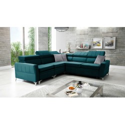 Luxury Corner Sofa Modena IV with Sleeping Function – Velvet, Amor Velvet 4312