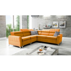 Luxury Corner Sofa Modena IV with Sleeping Function – Velvet, Amor Velvet 4309