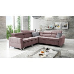 Luxury Corner Sofa Modena IV with Sleeping Function – Velvet, Amor Velvet 4308