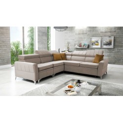 Luxury Corner Sofa Modena IV with Sleeping Function – Velvet, Amor Velvet 4303