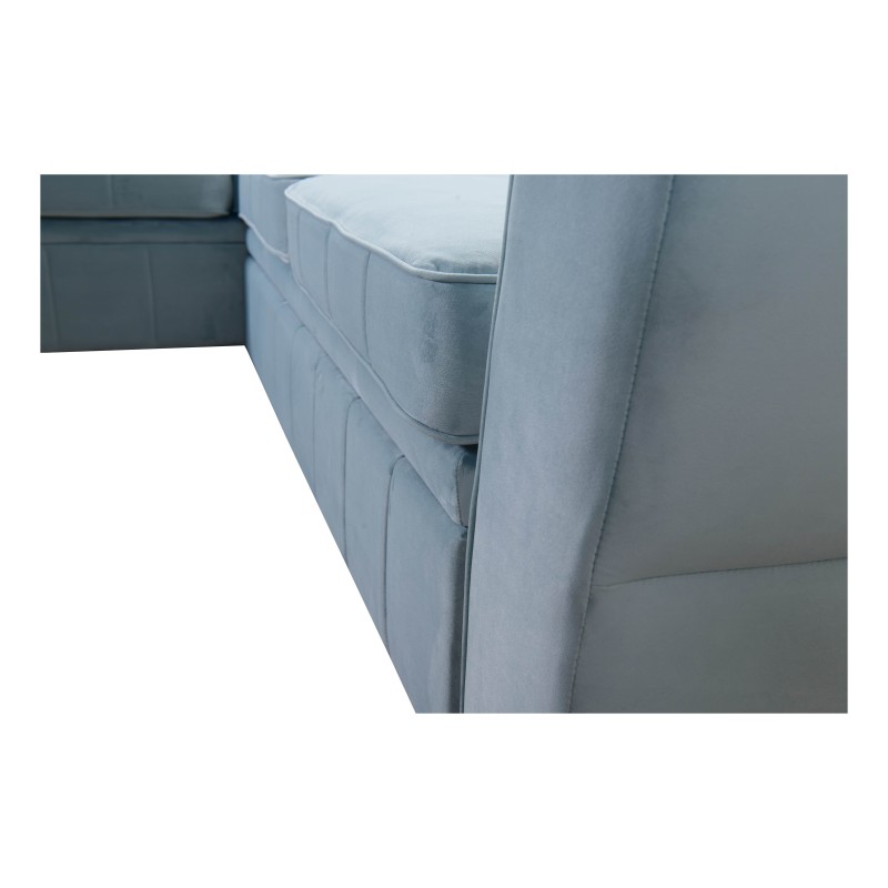 Luxury Corner Sofa Modena IV with Sleeping Function – Velvet, Amor Velvet 4301 Luxury Corner Sofa Modena IV with Sleeping Function – Velvet, Amor Velvet 4301