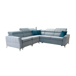 Luxury Corner Sofa Modena IV with Sleeping Function – Velvet, Amor Velvet 4301 Luxury Corner Sofa Modena IV with Sleeping Function – Velvet, Amor Velvet 4301
