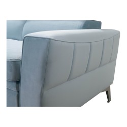 Luxury Corner Sofa Modena IV with Sleeping Function – Velvet, Amor Velvet 4301 Luxury Corner Sofa Modena IV with Sleeping Function – Velvet, Amor Velvet 4301