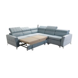 Luxury Corner Sofa Modena IV with Sleeping Function – Velvet, Amor Velvet 4309 Luxury Corner Sofa Modena IV with Sleeping Function – Velvet, Amor Velvet 4309