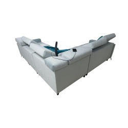 Narożnik Modena IV z funkcją spania oraz pojemnikiem na pościel tkanina Amor velvet 4309 Narożnik Modena IV z funkcją spania oraz pojemnikiem na pościel tkanina Amor velvet 4309