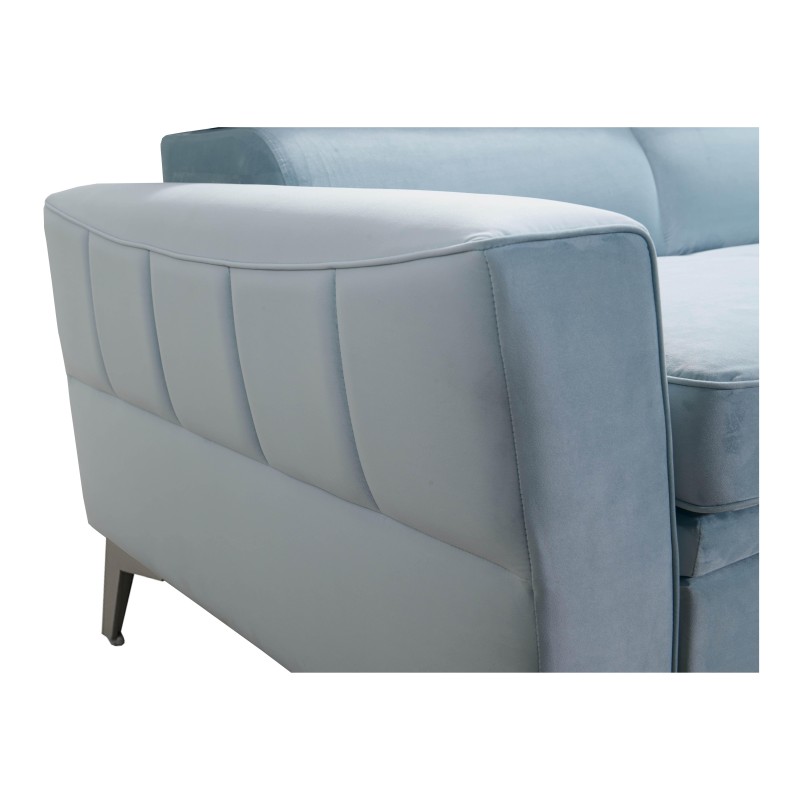 Luxury Corner Sofa Modena IV with Sleeping Function – Velvet, Amor Velvet 4309 Luxury Corner Sofa Modena IV with Sleeping Function – Velvet, Amor Velvet 4309