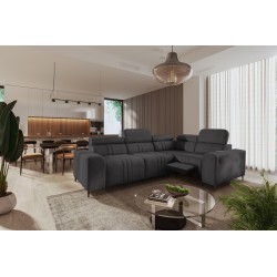 Verona II Mix Corner Sofa with Sleeping Function and Manual Recline | Your Oasis of Comfort