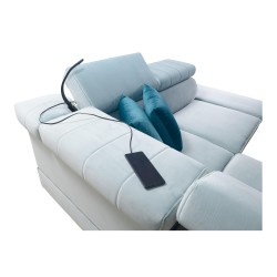 Narożnik Modena III z funkcją spania oraz pojemnikiem na pościel tkanina Amor velvet 4308 Narożnik Modena III z funkcją spania oraz pojemnikiem na pościel tkanina Amor velvet 4308