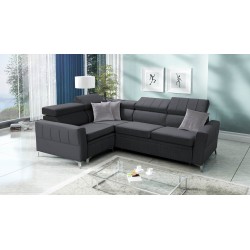 Narożnik Modena II z funkcją spania w tkaninie Velvet, Amor velvet 4321 | Idealne połączenie stylu i funkcjonalności
