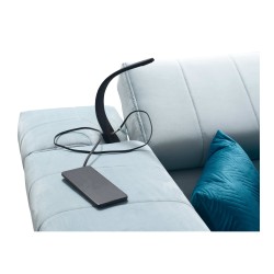 Modena II corner sofa with a sleeping function in Velvet fabric, Amor velvet 4309 | The perfect combination of style and functio Modena II corner sofa with a sleeping function in Velvet fabric, Amor velvet 4309 | The perfect combination of style and functio