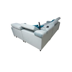 Narożnik Modena II z funkcją spania oraz pojemnikiem na pościel tkanina Amor velvet 4309 Narożnik Modena II z funkcją spania oraz pojemnikiem na pościel tkanina Amor velvet 4309