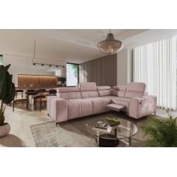 Narożnik Verona II Mix z funkcją spania i relax manualna | Twoja oaza komfortu