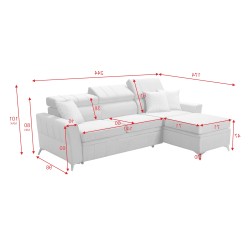 Esquina Modena I con Función de Cama - Terciopelo, Amor velvet 4309 | Tu Lugar de Comodidad Esquina Modena I con Función de Cama - Terciopelo, Amor velvet 4309 | Tu Lugar de Comodidad