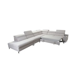 Sofá esquinero Zetta IX con función de cama y bar - Velvet, Jaguar 2162 | Mueble lujoso y funcional Sofá esquinero Zetta IX con función de cama y bar - Velvet, Jaguar 2162 | Mueble lujoso y funcional