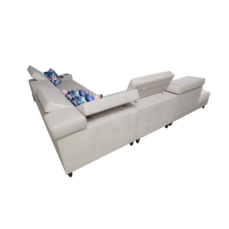 Кутовий диван Zetta VIII з Velvet, Jaguar 2162 - Елегантність, Комфорт і Функціональність Кутовий диван Zetta VIII з Velvet, Jaguar 2162 - Елегантність, Комфорт і Функціональність