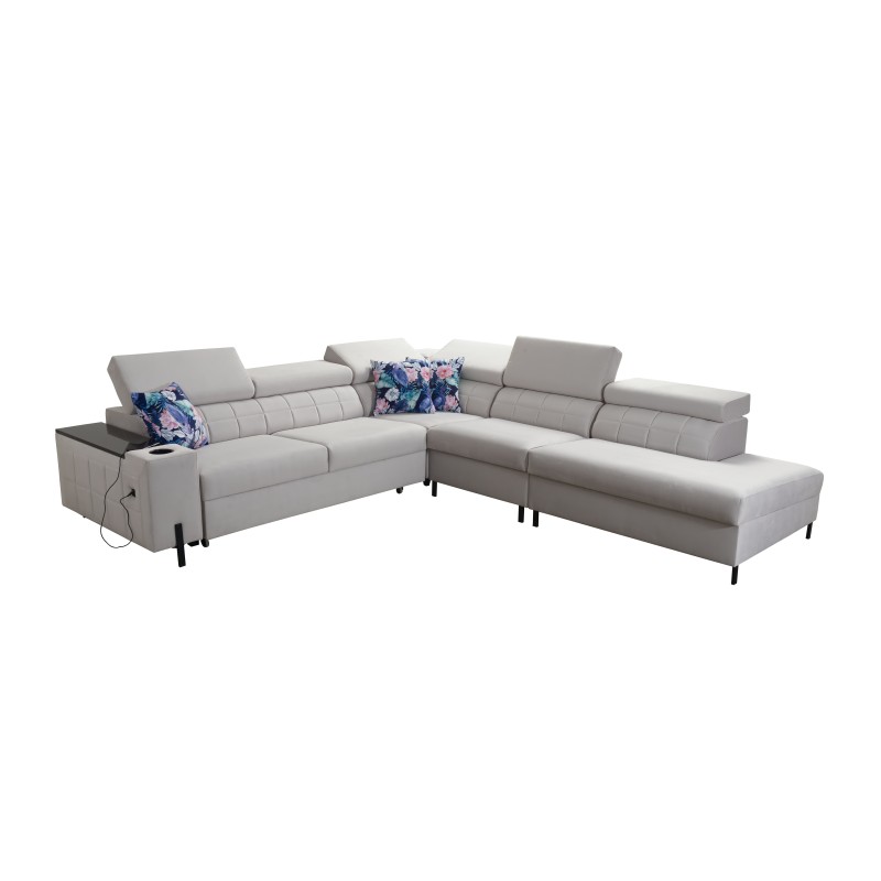 Ecksofa Zetta VIII aus Velvet, Jaguar 2162 - Eleganz, Komfort und Funktionalität Ecksofa Zetta VIII aus Velvet, Jaguar 2162 - Eleganz, Komfort und Funktionalität
