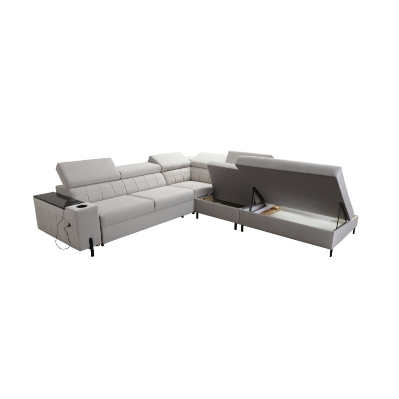 Ecksofa Zetta VIII aus Velvet, Jaguar 2162 - Eleganz, Komfort und Funktionalität Ecksofa Zetta VIII aus Velvet, Jaguar 2162 - Eleganz, Komfort und Funktionalität