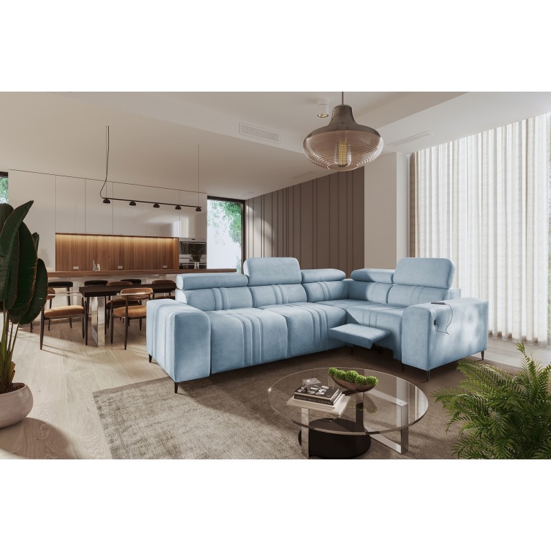 Verona II Mix Corner Sofa with Sleeping Function and Manual Recline | Your Oasis of Comfort Verona II Mix Corner Sofa with Sleeping Function and Manual Recline | Your Oasis of Comfort