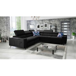 Zetta IV Corner Sofa with Velvet, Jaguar 2183 - Luxury and Comfort Within Your Reach