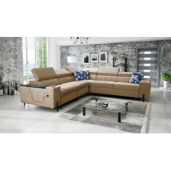 Zetta IV Corner Sofa with Velvet, Jaguar 2176 - Luxury and Comfort Within Your Reach
