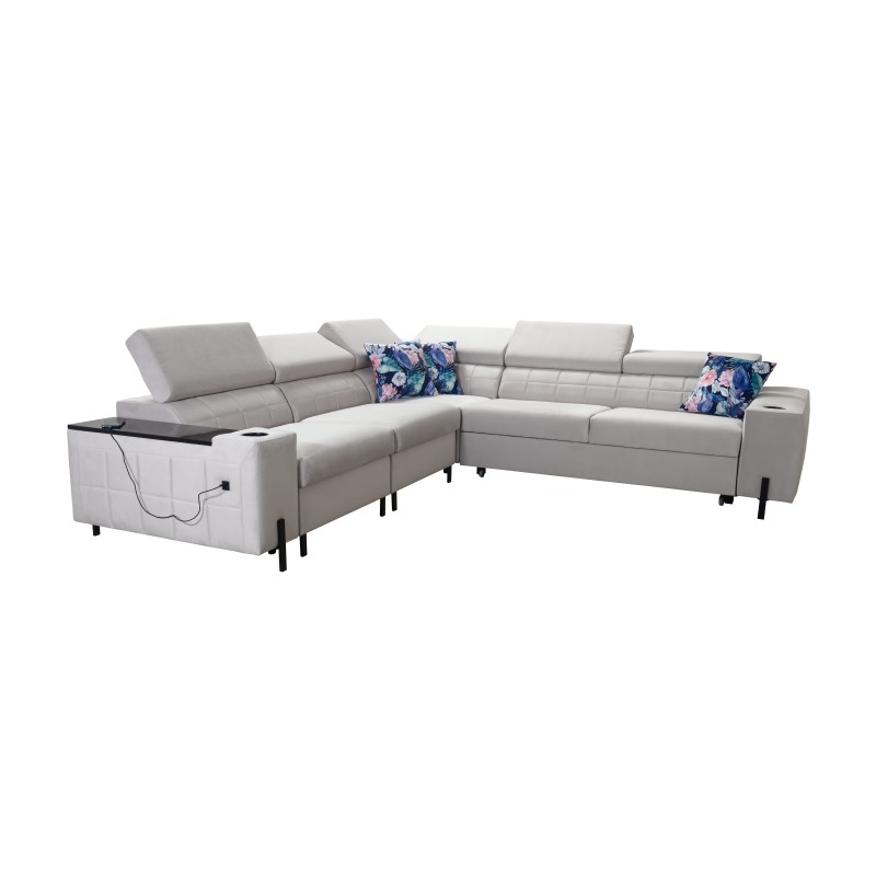 Zetta IV Corner Sofa with Velvet, Jaguar 2171 - Luxury and Comfort Within Your Reach Zetta IV Corner Sofa with Velvet, Jaguar 2171 - Luxury and Comfort Within Your Reach