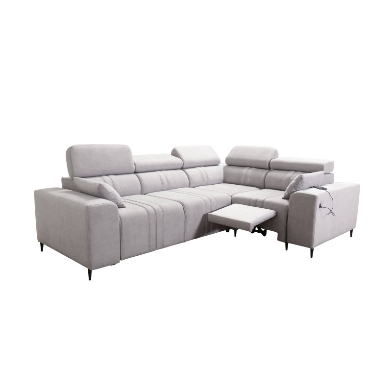 Narożnik Verona II Mix z funkcją spania oraz funkcją relax manualna tkanina Vena 6 Narożnik Verona II Mix z funkcją spania oraz funkcją relax manualna tkanina Vena 6