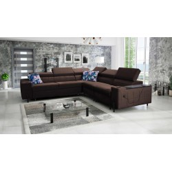 Zetta IV Corner Sofa with Velvet, Jaguar 2180 - Luxury and Comfort Within Your Reach