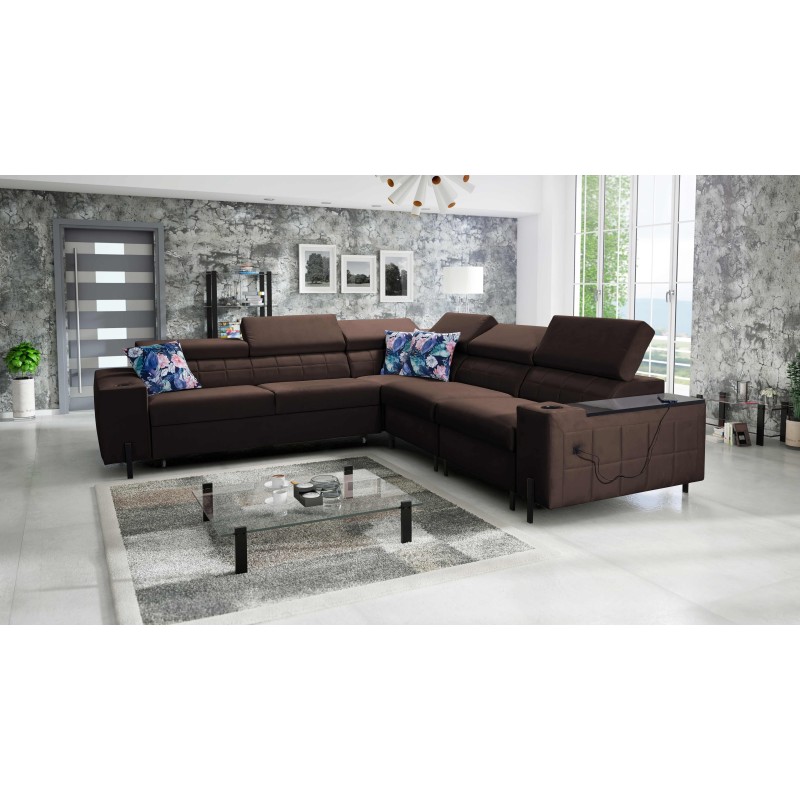 Zetta IV Corner Sofa with Velvet, Jaguar 2180 - Luxury and Comfort Within Your Reach Zetta IV Corner Sofa with Velvet, Jaguar 2180 - Luxury and Comfort Within Your Reach