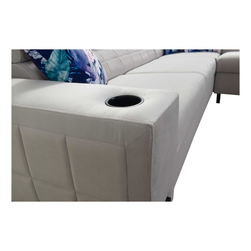Zetta IV Corner Sofa with Velvet, Jaguar 2171 - Luxury and Comfort Within Your Reach Zetta IV Corner Sofa with Velvet, Jaguar 2171 - Luxury and Comfort Within Your Reach