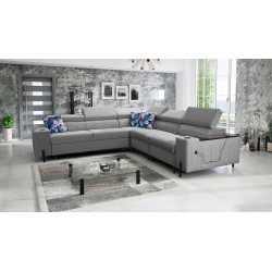 Zetta IV Corner Sofa with Velvet, Jaguar 2167 - Luxury and Comfort Within Your Reach