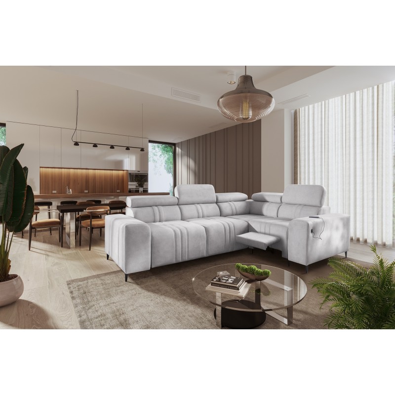 Verona II Mix Corner Sofa with Sleeping Function and Manual Recline | Your Oasis of Comfort Verona II Mix Corner Sofa with Sleeping Function and Manual Recline | Your Oasis of Comfort