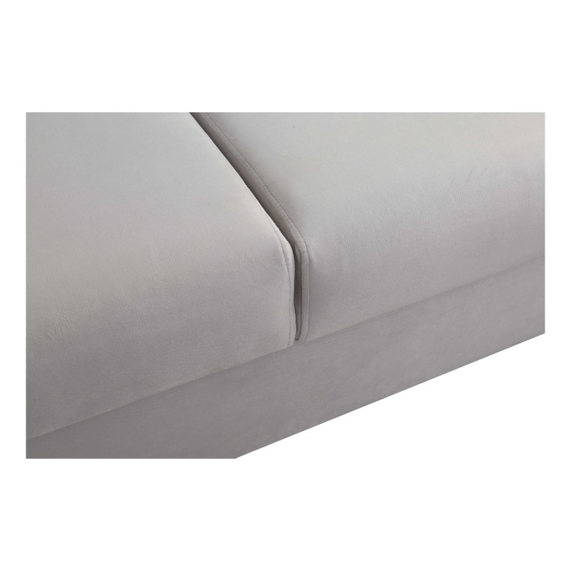 Zetta III corner sofa with sleeping function and USB port - Velvet, Jaguar 2180 Zetta III corner sofa with sleeping function and USB port - Velvet, Jaguar 2180