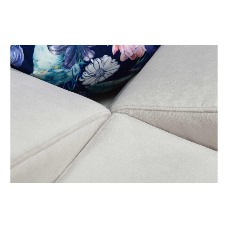 Zetta II corner sofa with sleeping function, bar, storage for bedding, and USB port - Velvet, Jaguar 2176 Zetta II corner sofa with sleeping function, bar, storage for bedding, and USB port - Velvet, Jaguar 2176
