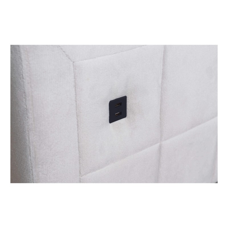 Sofá esquinero Zetta II con función de cama, bar, contenedor para ropa de cama y puerto USB - Velvet, Jaguar 2176 Sofá esquinero Zetta II con función de cama, bar, contenedor para ropa de cama y puerto USB - Velvet, Jaguar 2176