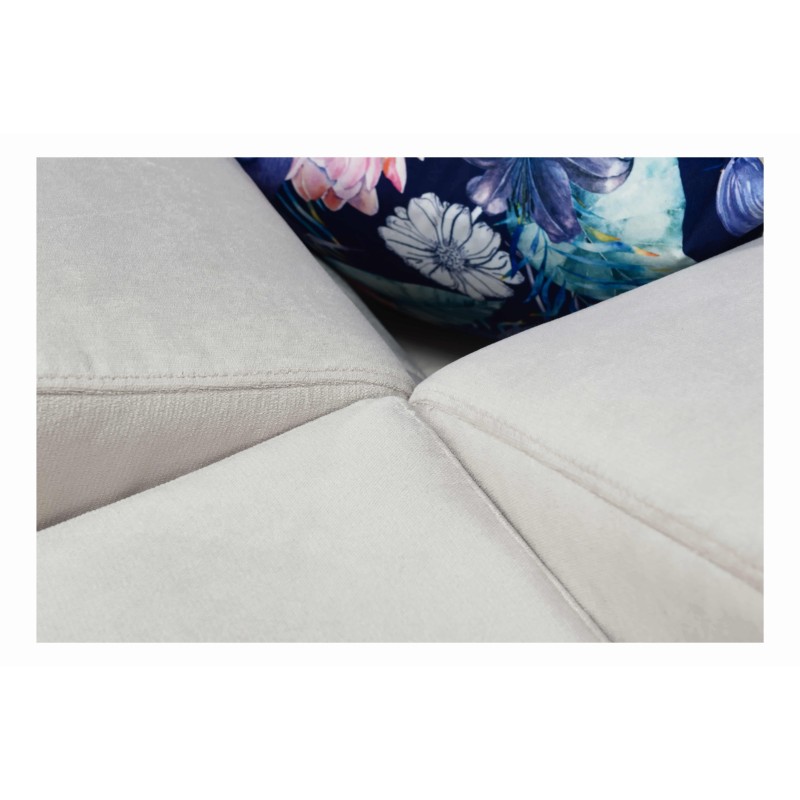 Zetta II Corner Sofa with sleeping function, bar, storage for bedding, and USB port - Velvet, Jaguar 2171 Zetta II Corner Sofa with sleeping function, bar, storage for bedding, and USB port - Velvet, Jaguar 2171