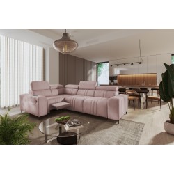 Narożnik Verona II Mix z funkcją spania i relax manualna | Twoja oaza komfortu