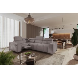 Narożnik Verona II Mix z funkcją spania i relax manualna | Twoja oaza komfortu