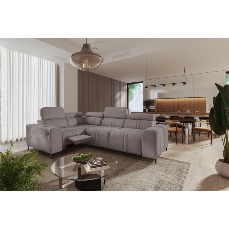 Verona II Mix Corner Sofa with Sleeping Function and Manual Recline | Your Oasis of Comfort Verona II Mix Corner Sofa with Sleeping Function and Manual Recline | Your Oasis of Comfort