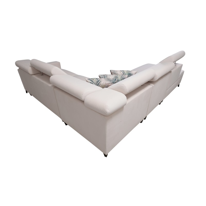 Arco VIII corner sofa with sleeping function and adjustable headrests Arco VIII corner sofa with sleeping function and adjustable headrests