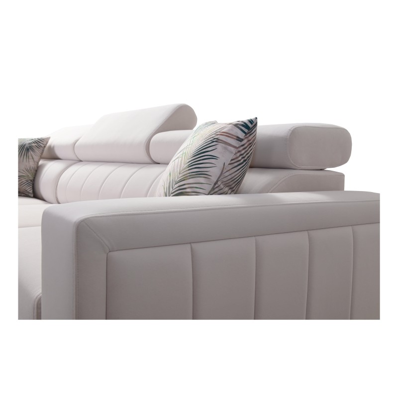Arco VIII corner sofa with sleeping function and adjustable headrests Arco VIII corner sofa with sleeping function and adjustable headrests
