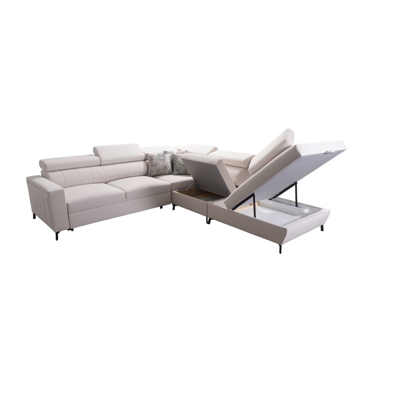 Arco VIII corner sofa with sleeping function and adjustable headrests Arco VIII corner sofa with sleeping function and adjustable headrests