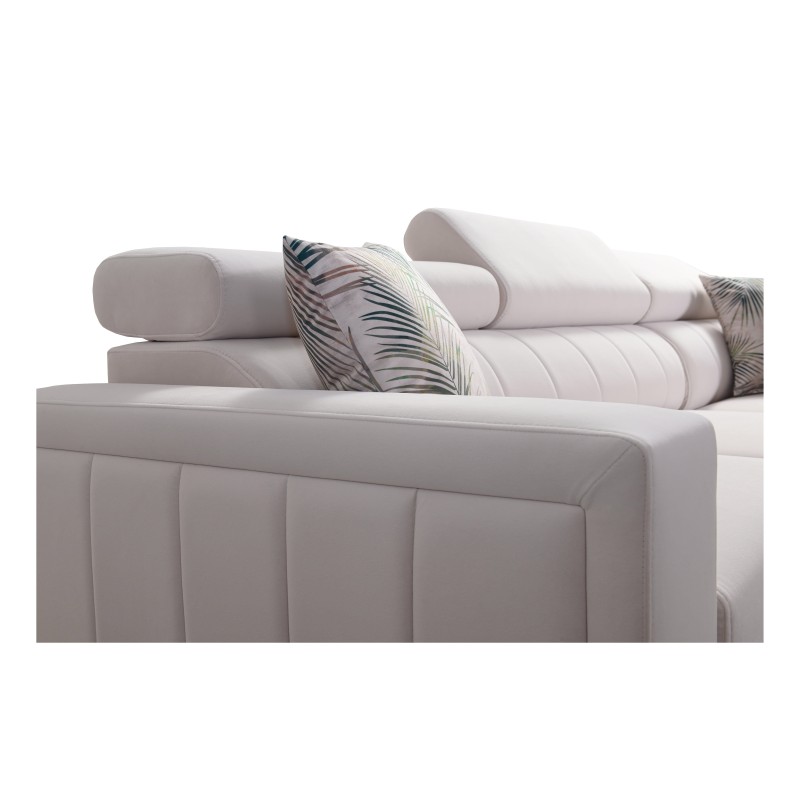 Arco VIII corner sofa with sleeping function and adjustable headrests Arco VIII corner sofa with sleeping function and adjustable headrests