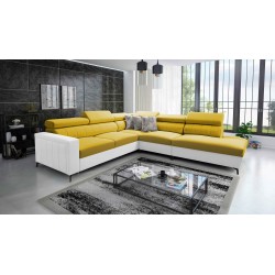 Arco VIII corner sofa with sleeping function and adjustable headrests