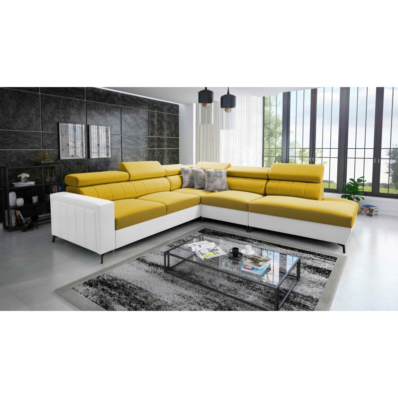 Arco VIII Ecksofa mit Schlaffunktion, verstellbare Kopfstützen tka Arco VIII Ecksofa mit Schlaffunktion, verstellbare Kopfstützen tka