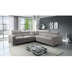 Arco IV corner sofa with a sleeping function, Plecionka fabric, Sawana 11 - elegance and functionality
