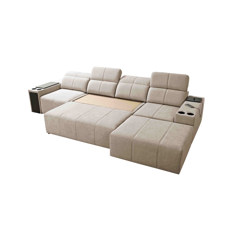 Narożnik milano XII Mix z funkcja spania oraz funkcją relax tkanina Verita 39 Narożnik milano XII Mix z funkcja spania oraz funkcją relax tkanina Verita 39